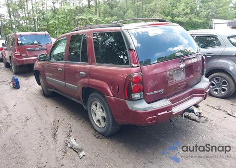 2005 Chevrolet Trailblazer Ls из США, поврежденный, VIN 1GNDT13S752256537